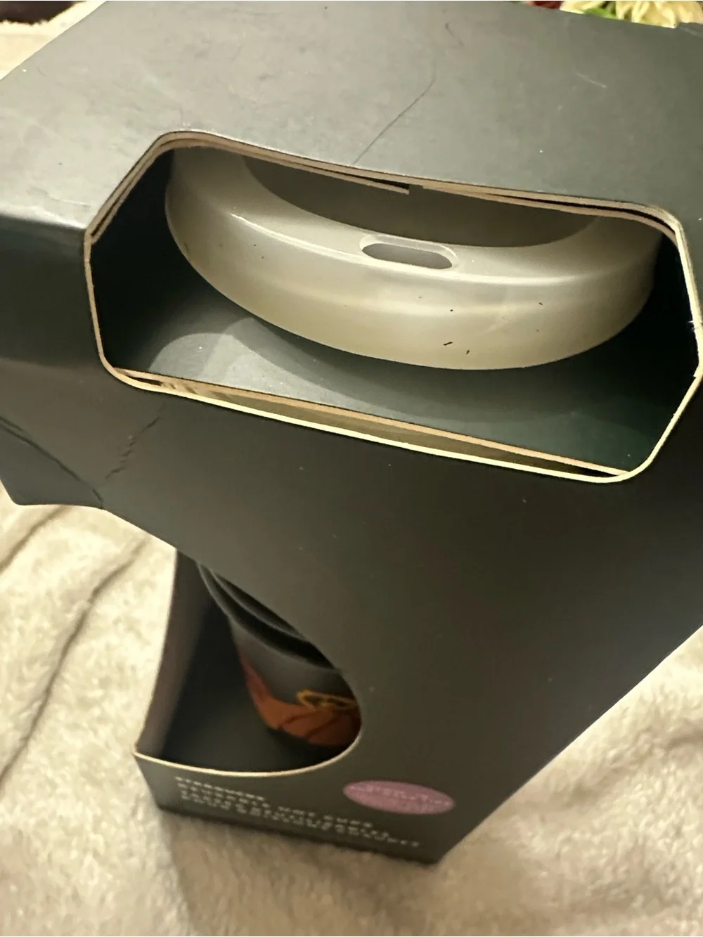 Starbucks Black Pumpkin Graphic Reusable Hot Cup